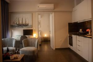 Nhà bếp/bếp nhỏ tại Arfaras Home