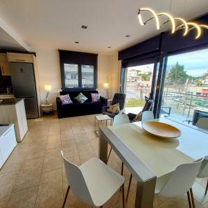 Posezení v ubytování Duplex Univers - Frente al mar