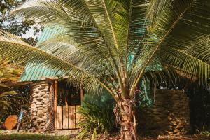 Taman di luar Rustic Cabin in Pavones surf brake