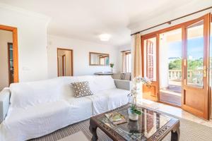 Χώρος καθιστικού στο Sa Trona Beach House