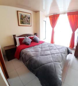 Postel nebo postele na pokoji v ubytování Hotel Imperial