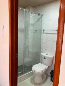 Koupelna v ubytování Hotel Imperial