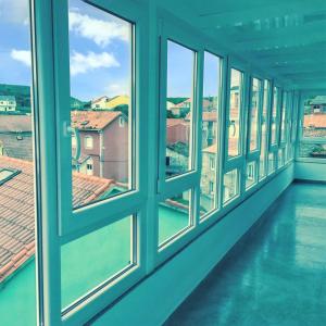 Bazén v ubytování Spacious Apartment Facing the Sea - Laxe - 75 m² - Terrace nebo v jeho okolí