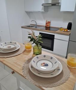 Η κουζίνα ή μικρή κουζίνα στο Casa Mulini - with private park