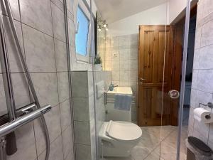 Koupelna v ubytování Apartments Bacak