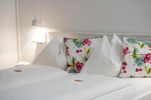 Postel nebo postele na pokoji v ubytování Athecada Apartments