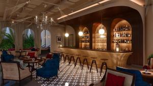 Un lugar para sentarse en Hotel Công Tử Bạc Liêu
