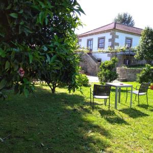 Een tuin van Casas da Quinta da Cancela