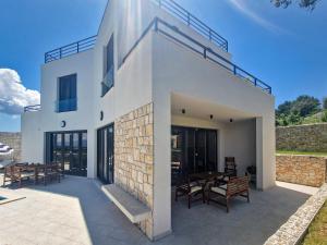 Balkón nebo terasa v ubytování New Luxury Villa Soleia Skrip - Private Pool, Brač