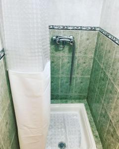 Ένα μπάνιο στο Spacious Apartment in Fnideq with Terrace and Garden