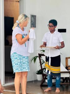 Gæster der bor på Crystal sea inn