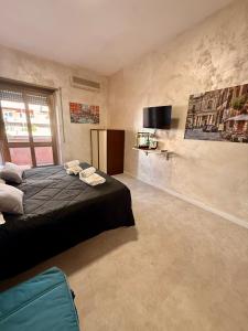 Televisyen dan/atau pusat hiburan di Cinecittà Rooms Haven