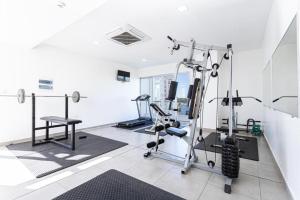 Fitness centrum a/nebo fitness zařízení v ubytování Monoambiente con Parrilla y Cochera - Dpto 402