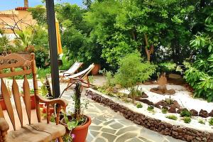 Zahrada ubytování Welcoming house with pool in San Cristóbal - 85 m²