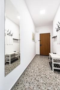Postel nebo postele na pokoji v ubytování Space art apart