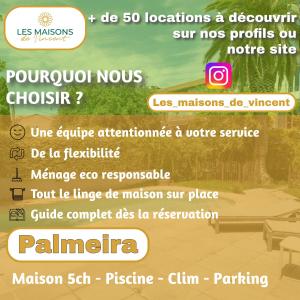 Ein Screenshot einer SMS über einen Film in der Unterkunft Palmeira, Piscine - Parking - Clim in Arles