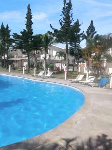 Bazén v ubytování Comfortable apartment in Grand Baie, 31 m², shared pool nebo v jeho okolí