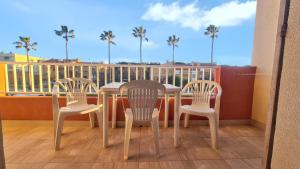Balkón alebo terasa v ubytovaní Studio confortable à Hyères 22 m² + Terrasse C