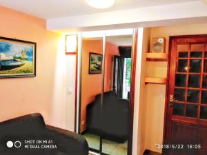 Część wypoczynkowa w obiekcie Appartement cosy à Alfortville - 30 m² - Jardin privé