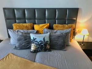 Postel nebo postele na pokoji v ubytování Eleana Apartments