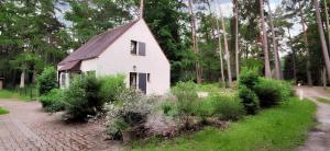 Κήπος έξω από το Maison de charme à Arbonne-la-Forêt avec terrasse-jardin verdoyant