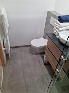 Et badeværelse på Appartement montagne