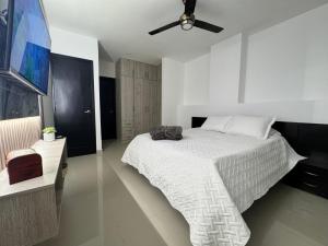 Postel nebo postele na pokoji v ubytování Hermoso Apartamento en la mejor zona de Montería