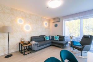 Posedenie v ubytovaní Balaton Bliss Lakeside Apartment