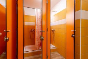 Koupelna v ubytování Yapka Rooms