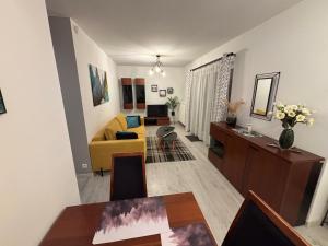 Posezení v ubytování Apartament na Spokojnej