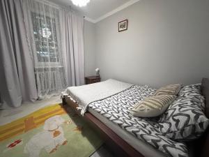 Postel nebo postele na pokoji v ubytování Centrum Pańska3 Apartment PARKING