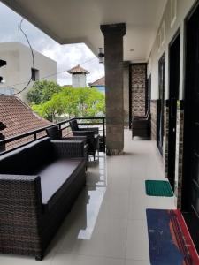 Balkón nebo terasa v ubytování Jepun Segara Guest House