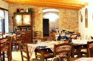 Hotel Casa a Colori Venezia餐厅或其他用餐的地方