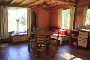 Χώρος καθιστικού στο Casas Serranas