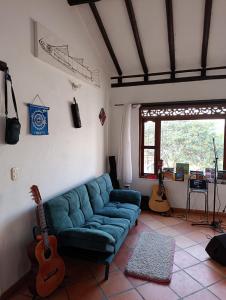 Χώρος καθιστικού στο Villa de Leyva Travel