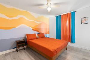 Postelja oz. postelje v sobi nastanitve Pickleball, Sparkling Pool, Mini Putt and Sleeps14