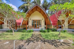 Zahrada ubytování Maharga Bungalows