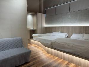 Llit o llits en una habitació de 祥宜三合院