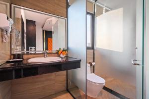 Vannituba majutusasutuses Greenview City Hotel