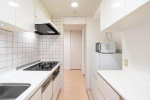 Kuchyň nebo kuchyňský kout v ubytování MSBuilding II