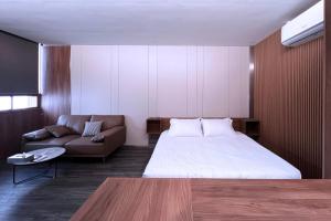 Voodi või voodid majutusasutuse Alley Day B&B toas
