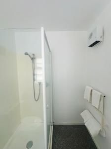 Koupelna v ubytování AAA Northlands Motel