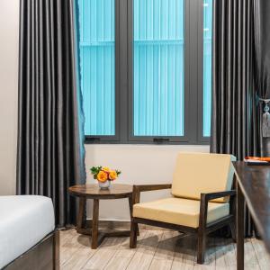 Istumisnurk majutusasutuses Greenview City Hotel