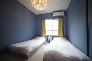 Hakone 8mins walk-modern style FreeNetflix Switch - Unit 204客房内的一张或多张床位