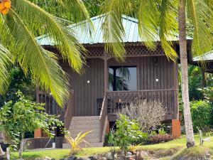 Zahrada ubytování ABC Chalet Tioman