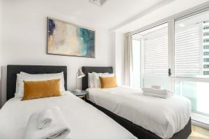 Gallery image of Tasteful Luxury Modern 2BR with Aircon in the City Next to Albert Park in Auckland