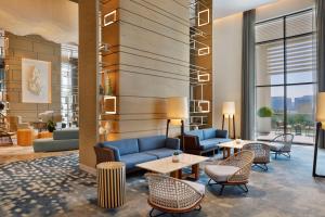 Posezení v ubytování Hilton Abu Dhabi Yas Island