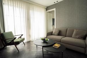 Χώρος καθιστικού στο Ramban Hotel Jerusalem