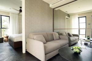 Χώρος καθιστικού στο Ramban Hotel Jerusalem