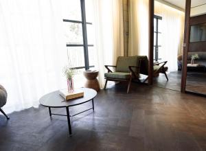 Χώρος καθιστικού στο Ramban Hotel Jerusalem